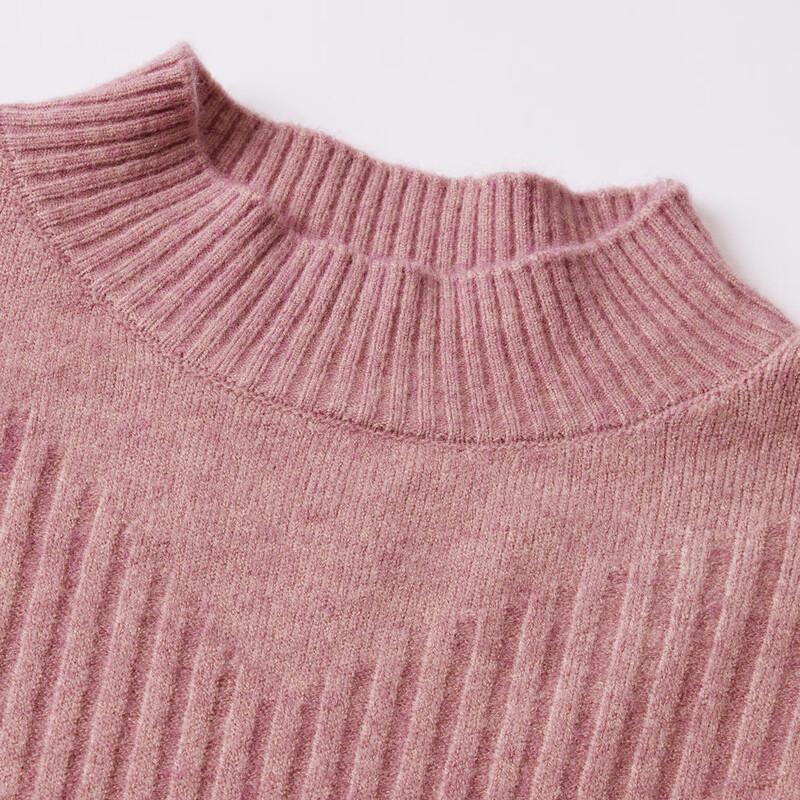 Pastel Women's Mid-Aged Knitted Pullover Top