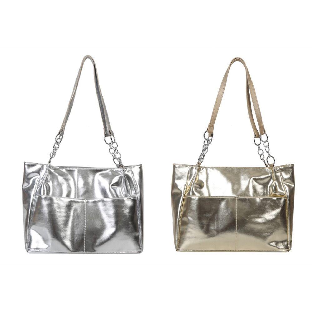 Pure Color PU Leather Tote Bag Multi-position Women Handbag Retro Simple Shoulder Bag Outdoor