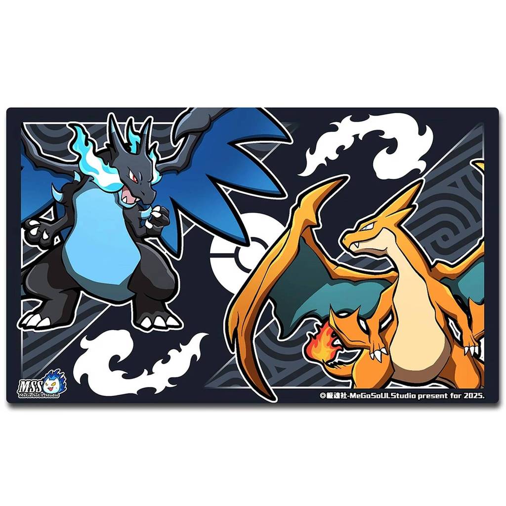 MM DIY Pokemon Play Mat Halloween Gengar PTCG Game Battle Card Mat Anime Mimikyu Gastly Battle Mat