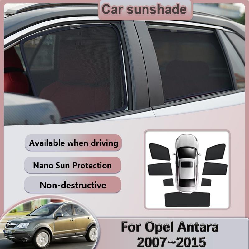 For Opel Antara Accessories 2007~2015 Chevrolet Captiva Sport Car Mesh Sunshade Window Magnetic Sun Visor Privacy Curtain Shade