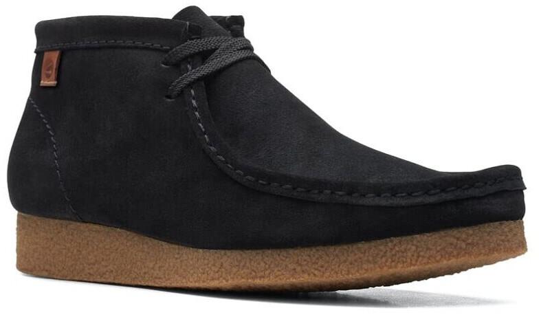 Ботинки Clarks Shacre Boot черный велюр