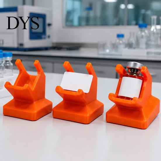 Manual Label Applicator 1/2Pcs Vial Tool for 3ML/10ML Vials, Bottle Labeling Positioning Alignment Tool, Sticker Application Tilted Desktop Stand DIY