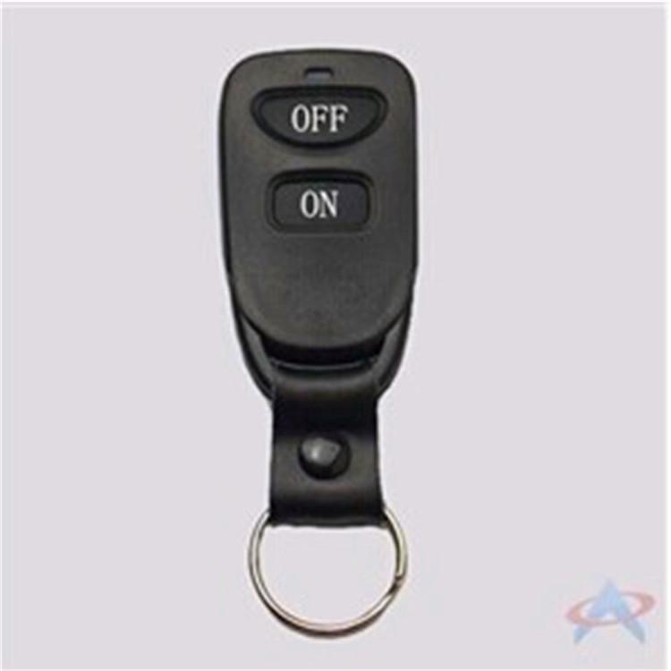 AK-QY02 Belt Buckle Remote Control, 2-Button, Learning Code, EV1527 Chip, 315/433MHz.