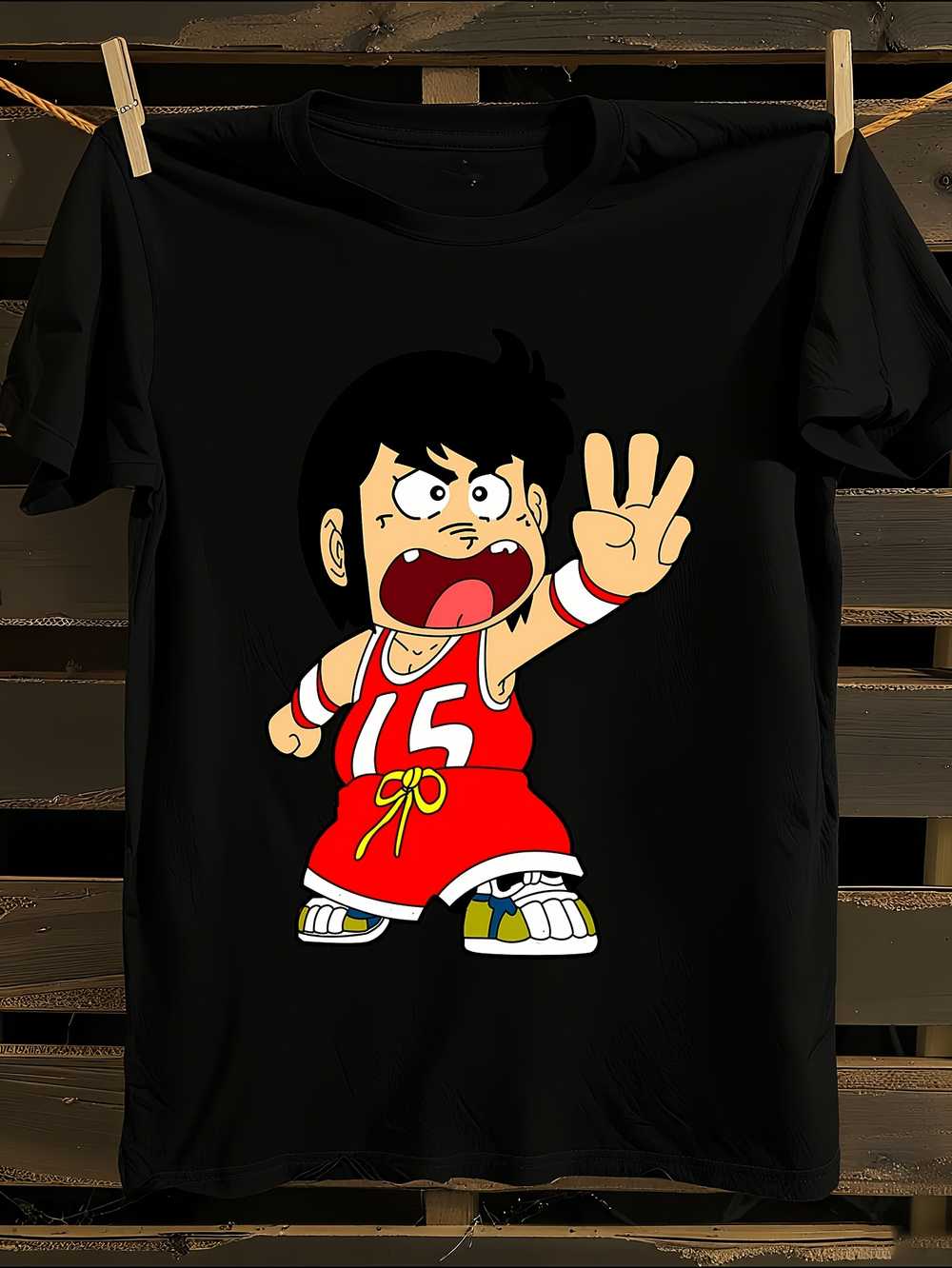 & Оверсайз Ретро Аниме Футболка 80-х 90-х XXXL