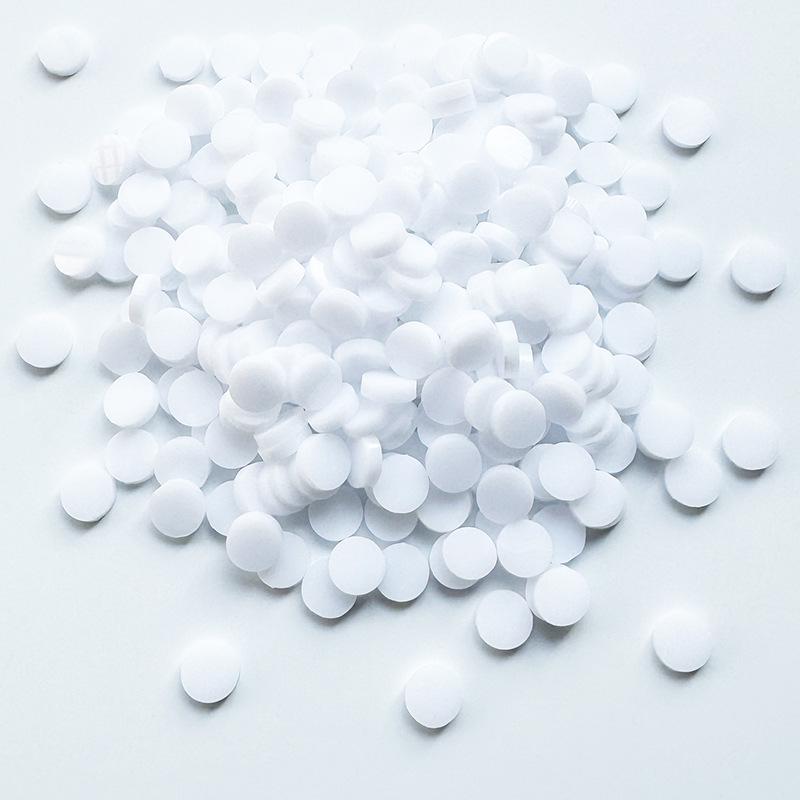 200g Bunte Runde Acryl-Mosaiksteine für DIY-Kunstprojekte