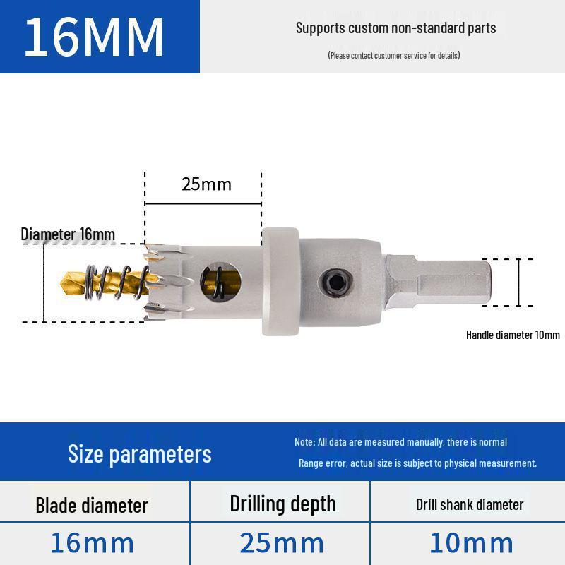 Stainless Steel Hole Expander Drill Bit for Metal and Aluminum Plates