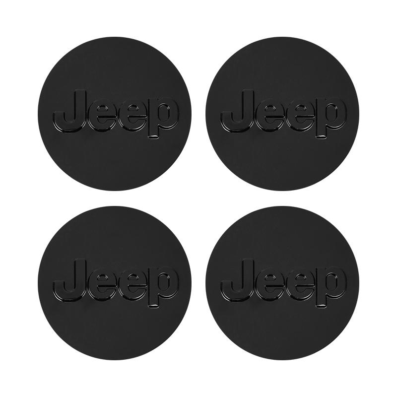 Pro Jeep 4 ks Kryt náboje kola auta Středová krytka disku Autopříslušenství Pro Jeep Grand Cherokee Wrangler JK Gladiator Compass Reneg