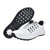 Golf Shoes Men's Sports Shoes Waterproof and Non-slip Sole Breathable Lace-up Fixed Nail Outdoor Sneakers