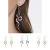 Trendy Alloy Snake Earrings For Women Fashion Street Style Jewelry 2021