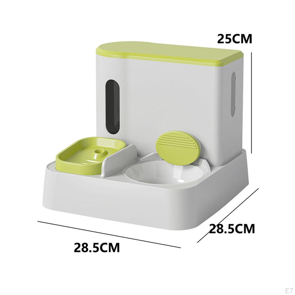 Automatic Cat Feeder 1L Drinker 2.8L 2 In 1 Design Feeding Station and Water