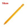 Ultra-Light Aluminum V-Shaped Tent Stakes, 18cm, Reinforced Ground Accessories.