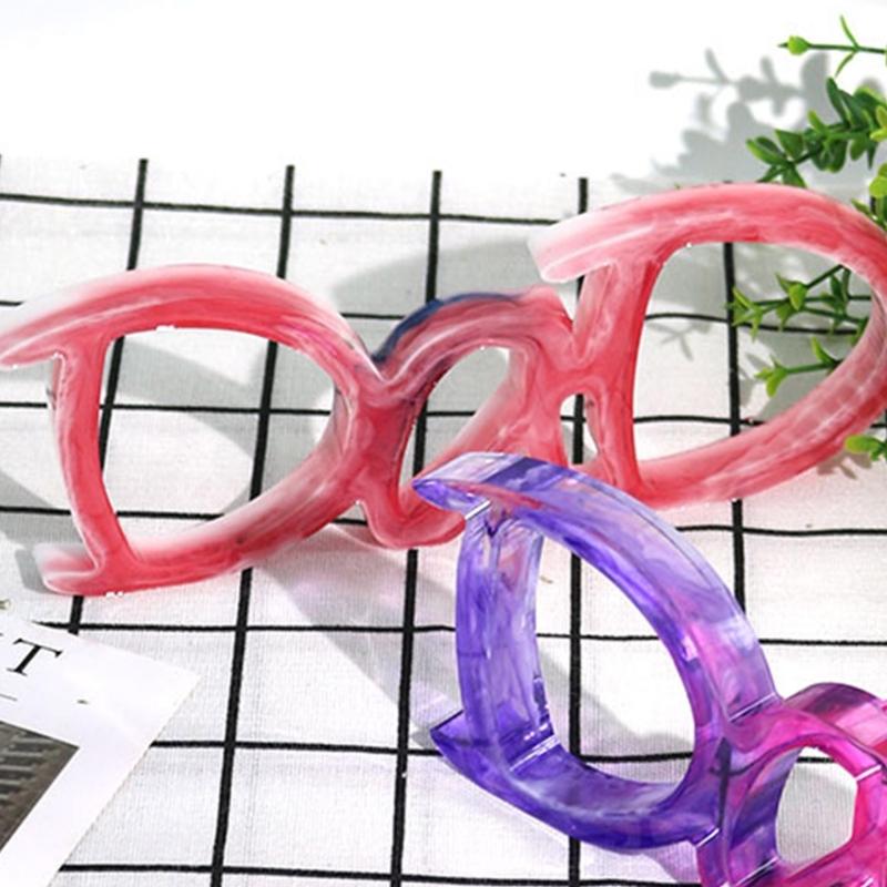 Dad Letter Silicone Mold  Crystal Epoxy Resin Mould Keychain Pendant Jewelry Making Tools Fathers Day Gift Home Decor