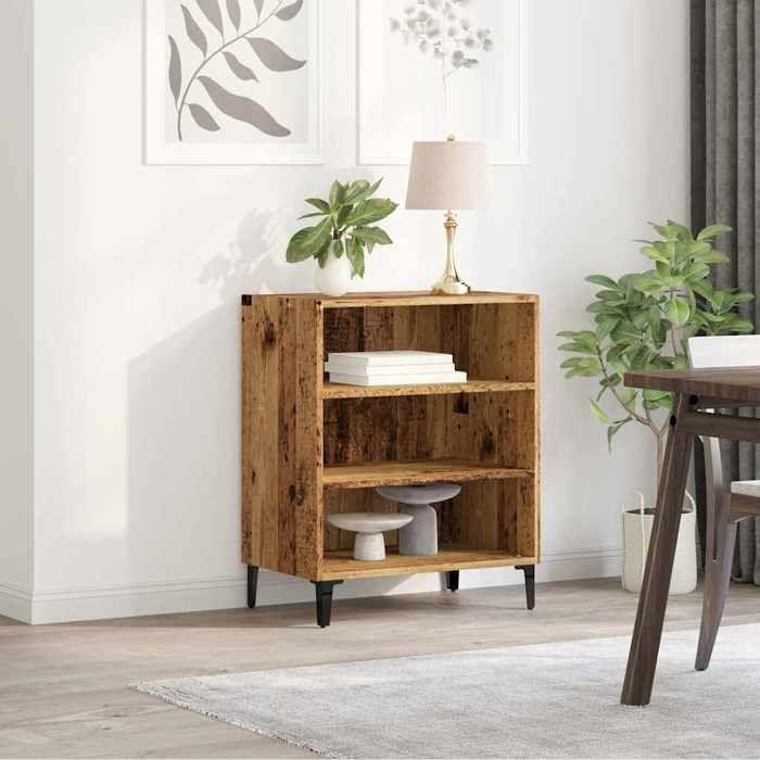 VidaXL Buffet Old Wood 57x35x70 Cm Engineered Wood, Storage Cabinet, Entryway Furniture, Accent Furniture 856474