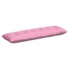 Back Cushion Pink 160 X 19 X 50 Cm Fabric