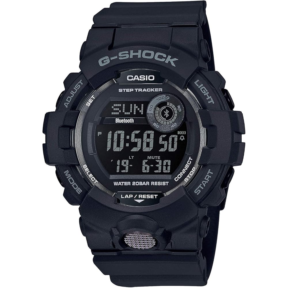 Casio G-Shock GBD-800-1B Men's Watch Black Digital Sport Style Waterproof
