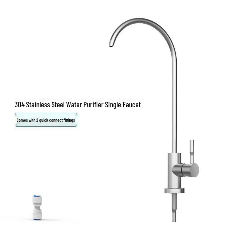 LiIong 304 Stainless Steel Single Cold Water Purifier Faucet