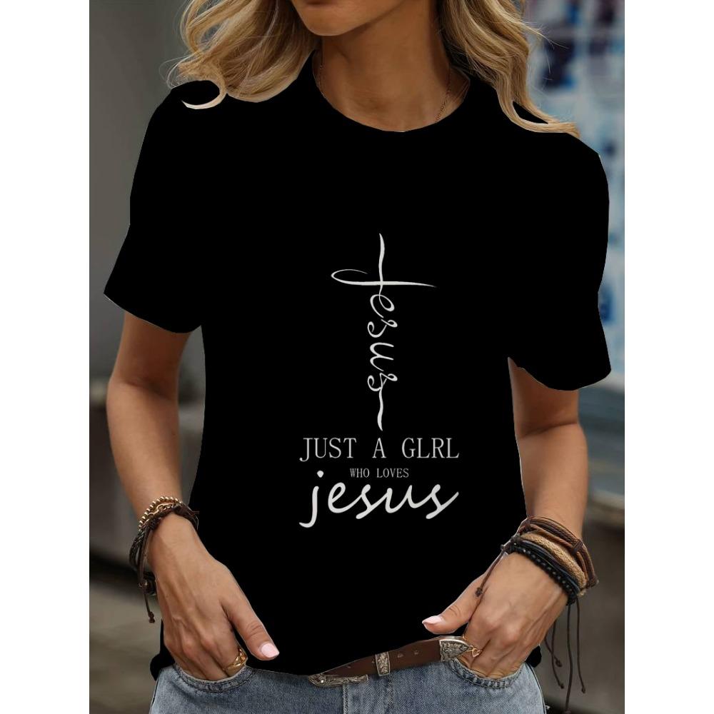 Multicolor floral printed T-shirt, casual street style, high-end top women's clothing, short-sleeve T-shirt for 2025.