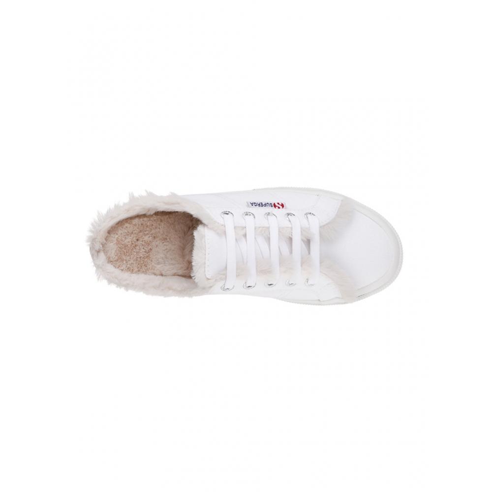 Superga 2402 Fur Mule Coatu White S00gzm0900