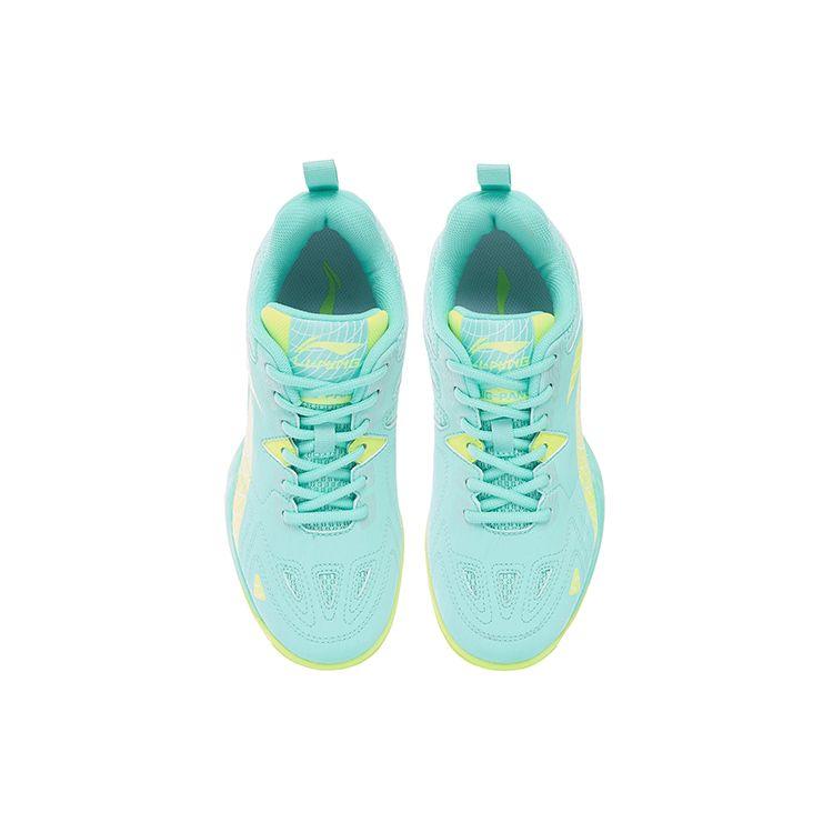 Li-Ning Eagle Eye 2.0 Synthetic Leather Shock Absorbing Non-Slip Wear-Resistant Low-Top Training Shoes Unisex Sneaker Green APTT005-4