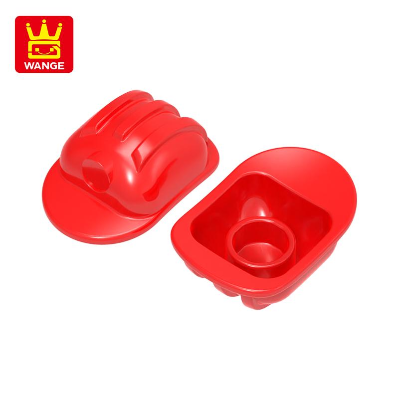 269 Pcs/lot NO.3834W Child-Safe Cap Helmet Block Moc Colour Accessories Works With featuring Brick DO IT YOURSELF Children's Toy Assembly Parts