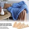 Verstellbares Chunky Deckenwebrahmen-Set Handgefertigtes Handwerk mit Installationswerkzeugen Holzstrickwebrahmen Mehrgrößen-Strickwebrahmen