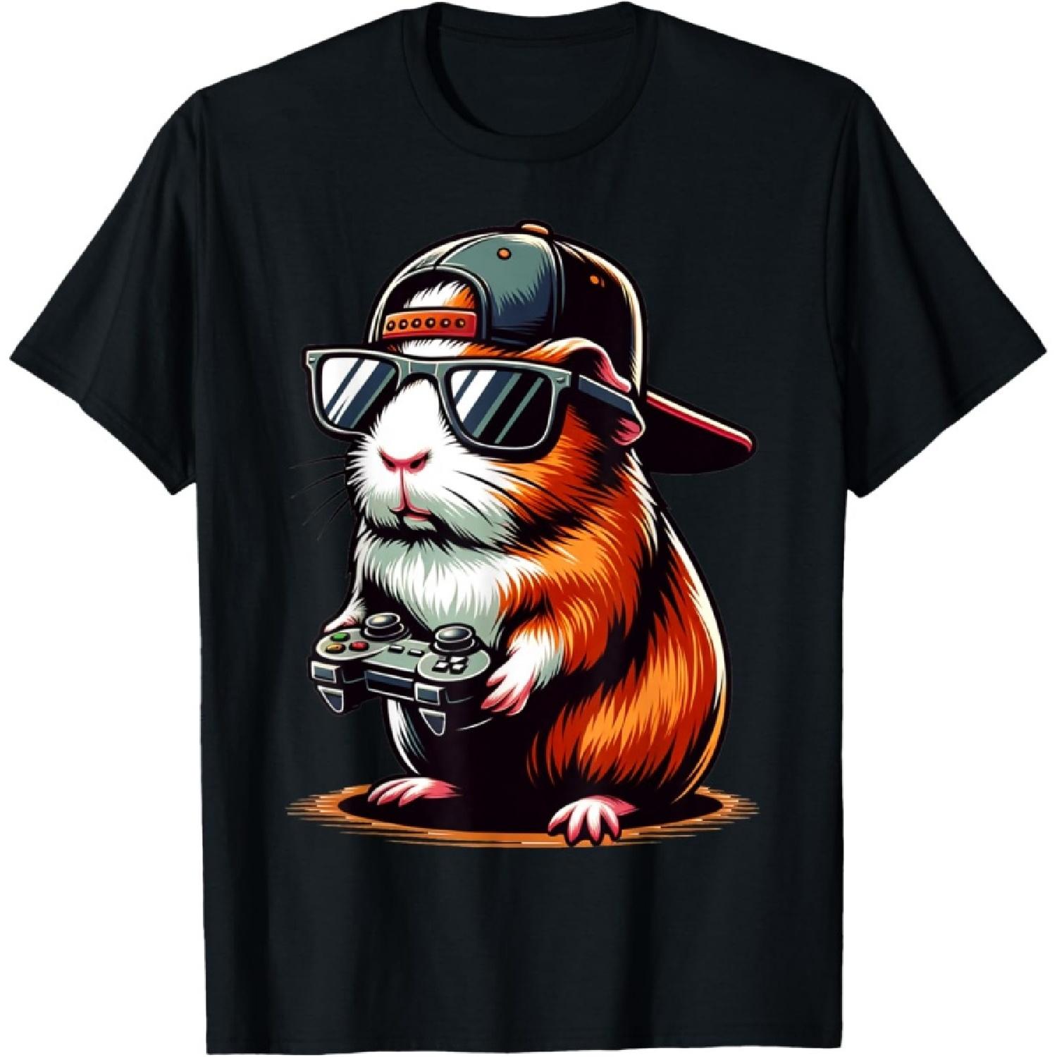 Cool Guinea Pig Playing Video Games S