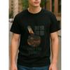 European Size Special Finger Men'S Printed Short-Sleeved T-Shirt, Pure Short-Sleeved, Men'S Casual Printed Shirt, Casual Summer Short-Sleeved