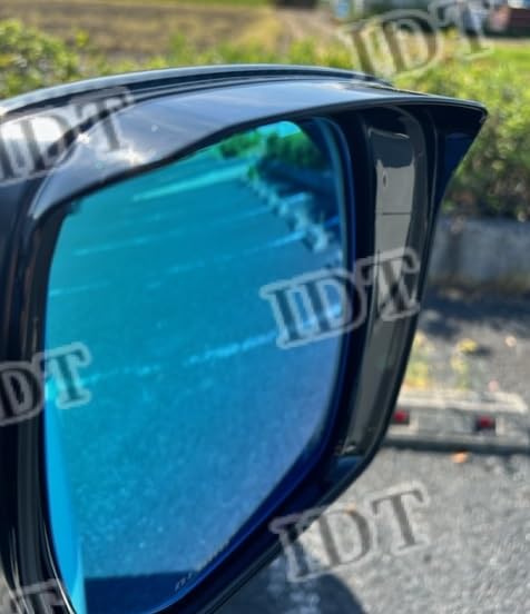 IDT Nissan E52 Elgrand Door Mirror Rain Custom Side Mirror Garnish Turn Signal Mirror Highway Star Rider Mini Cloth Included Door Mirror Visors,