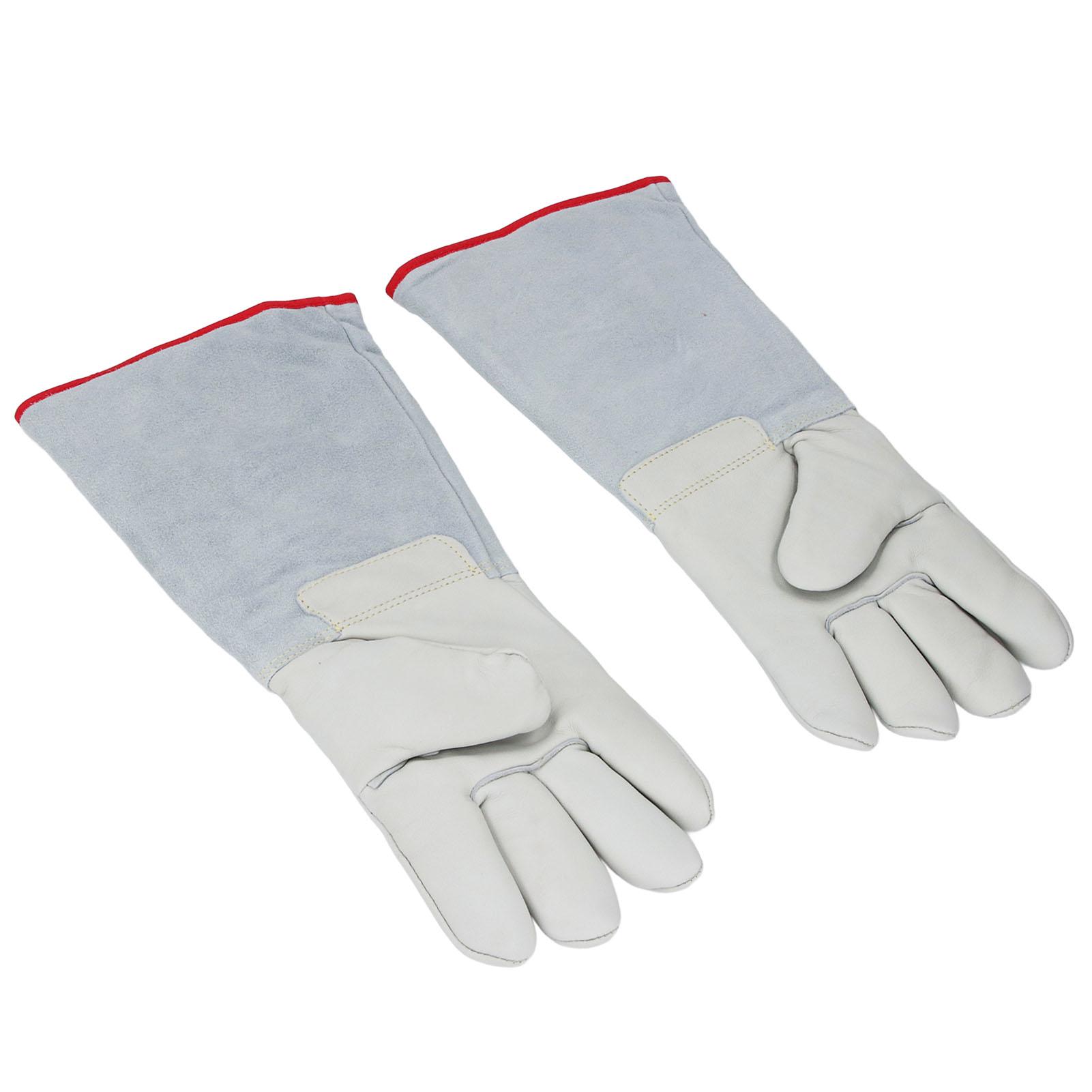 

1 пара перчаток с защитой от холода 40 см Защитные перчатки LN2 для работы с сухим льдом, жидким азотом, холодом