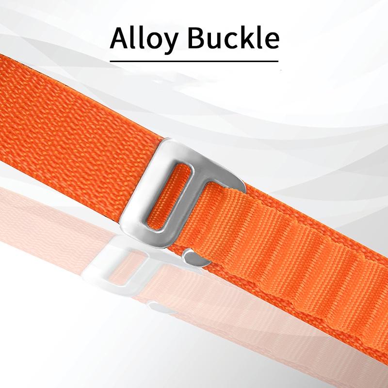 Strap For xiaomi Mi band 4 6 7 5 Wristband Smartwatch Accessories Sport Nylon Alpine loop Replacement bracelet miband4 5 3 band