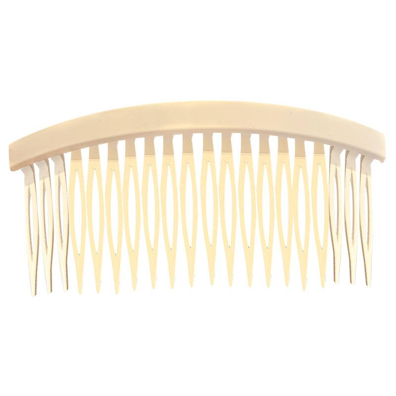 Mattierter umgekehrter Kamm für Damen Hinterkopf-Haarnadeln und Stirnfixierung und -finish Rutschfester Haarkamm Haarnadel-Clips