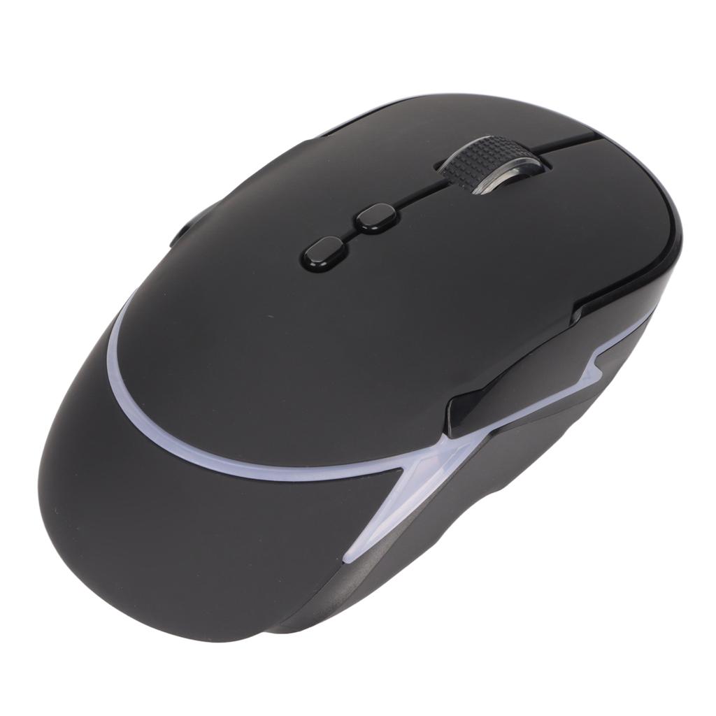 Wireless Gaming Mouse 3 Level Adjustable DPI RGB Color Backlit Ergonomic Design 2.4G Rechargeable Mouse
