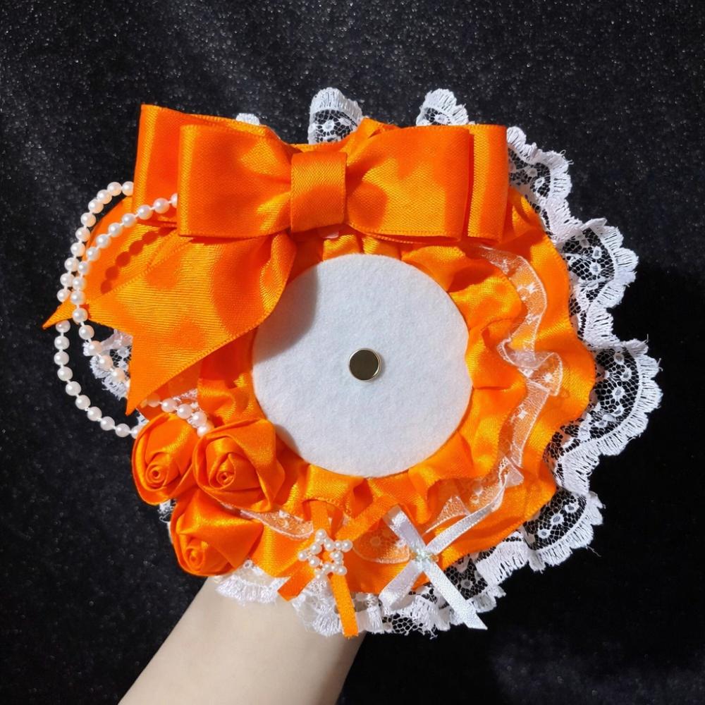 Sweet DIY Lace Card Holder Lolita Anime Lace Photocard Case with Ribbon Handmade Photo Protector Case Photo Storage