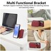 Crossbody portemonneehoesje voor Samsung Galaxy A06/A14/A15/A16/A22/A25/A26/A32/A36/A52/A53/A56/A71/A72 Rits Kaartsleuven Band Stand