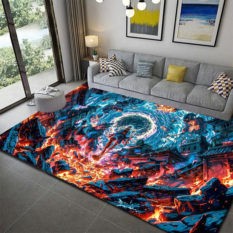 One Piece GameMat Carpet Rug for Living Room Bedroom Home Sofa Decoration,Kids play Non-slip Floor Mat
