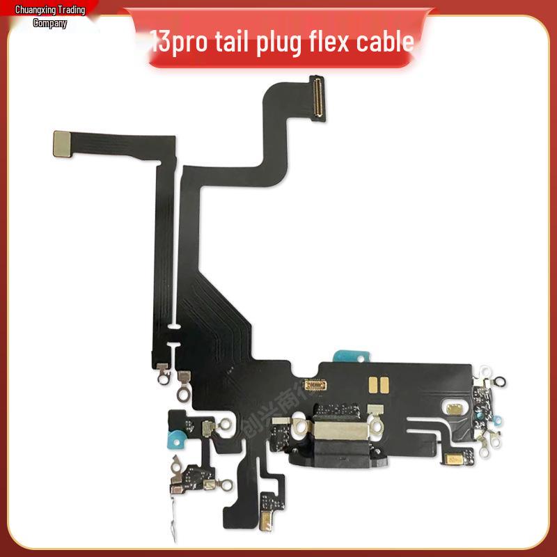 Kompatibel mit iPhone 12/12ProMax/13Pro/14: Ladeanschluss & Anruf-Senderkabel