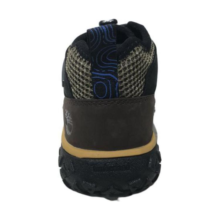 Timberland Urban Outdoor Bequem Vielseitig Rutschfest Langlebig High-Top Outdoor Schuhe Kinderschuhe Schwarz Braun A6C41-EJC