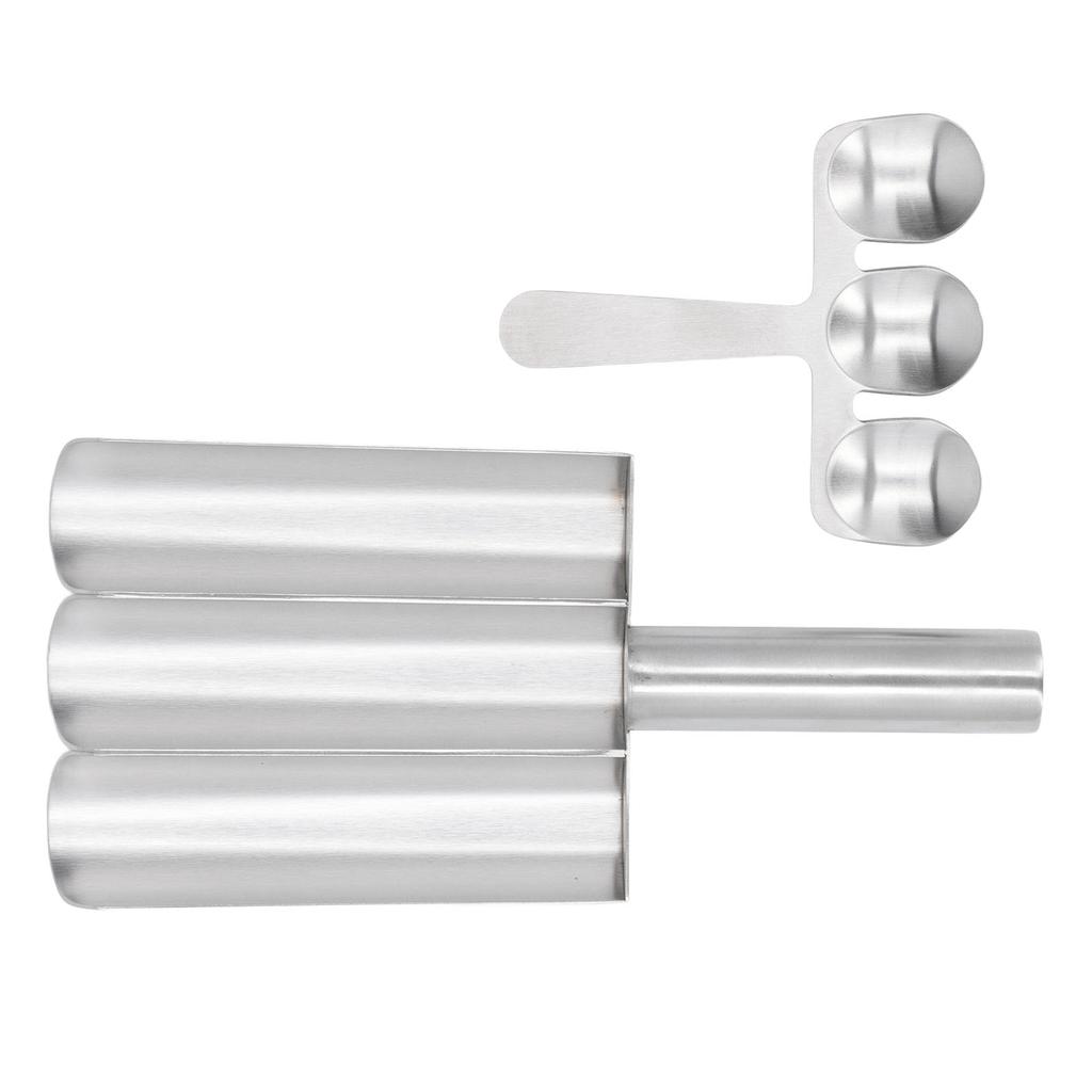 Meatball Maker with Cutting Spoon Stainless Steel Meat Baller Spoon for Kitchen Bar Restaurant