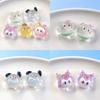 Entzückende Nachtleuchtende Cartoon-Resin-Accessoires der 4. Generation für DIY-Haarspangen und Handyhüllen
