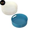 360 Storage Non-slip Tray Degree Rotating Plastic Multifunctional Cosmetic Snack Fruit Seasoning Box for Kitchen