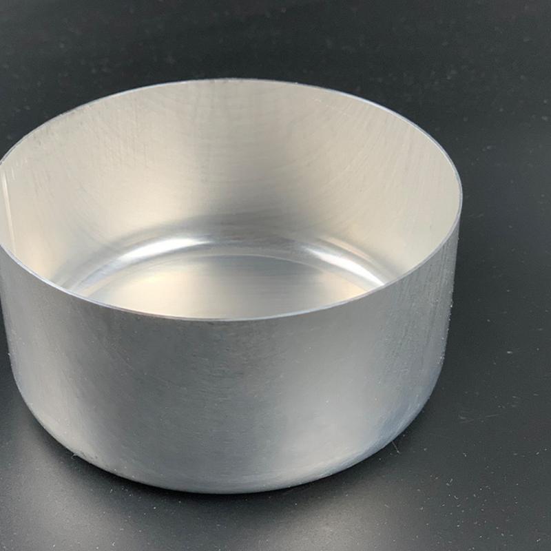 3 Stück Aluminium Bodenprobebox Deckel Runde Aufbewahrungsbehälter für Labortests Auslaufsichere Mini-Aluminiumbehälter für Boden