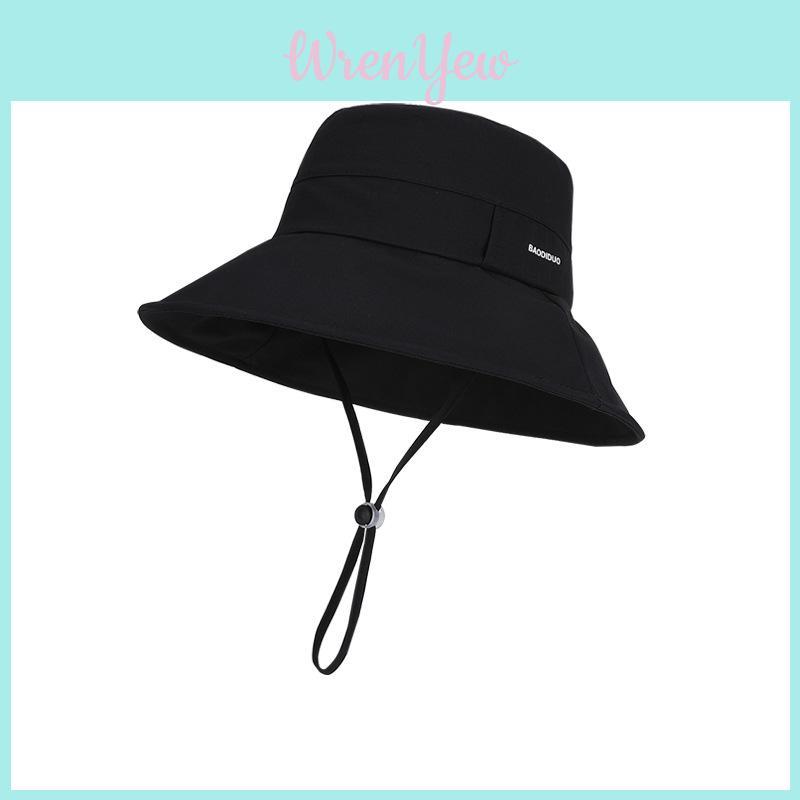 Summer Wide Brim Sun Hat With Breathable Nylon For Women Outdoor Sun Protection