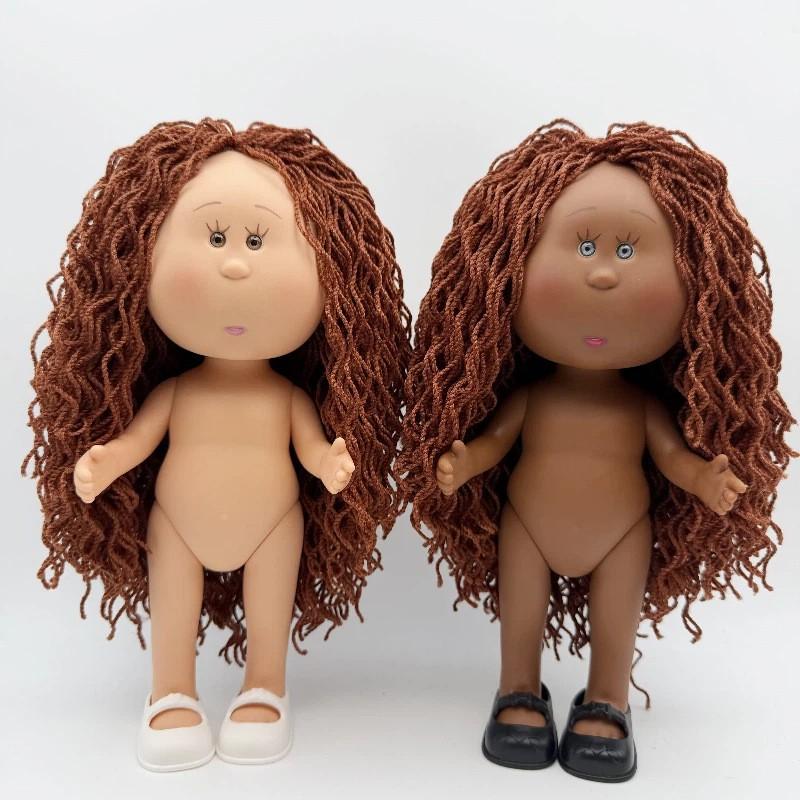 24cm Vinyl Doll Blank Body DIY Kit Unpainted Figure Custom Painting Craft Art Toy