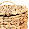 Decorative Trash Can Gourd Grass Rustic Home Decor Rustic Kitchen Trash Can With Lid For Kitchen Bedroom Bathroom Living Room