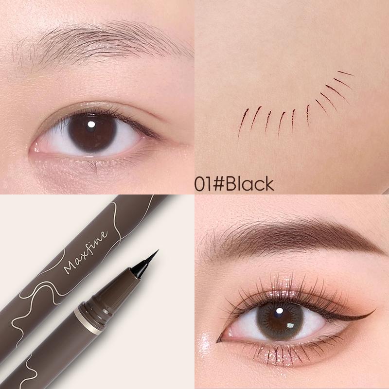 

Slim Liquid Eyeliner Pen Ultra Fine Tip Smooth And Not Easy To Split Quick Drying Waterproof Sweat Proof Not Easy To Smudge Full Size