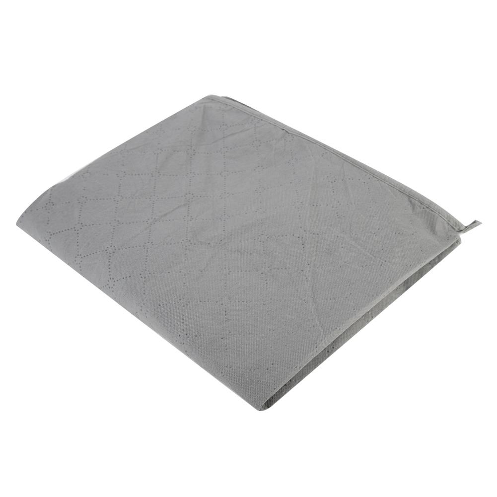 Bamboo Carbon Fibre Storage Bag with Zipper Large Durable Foldable for Clothes