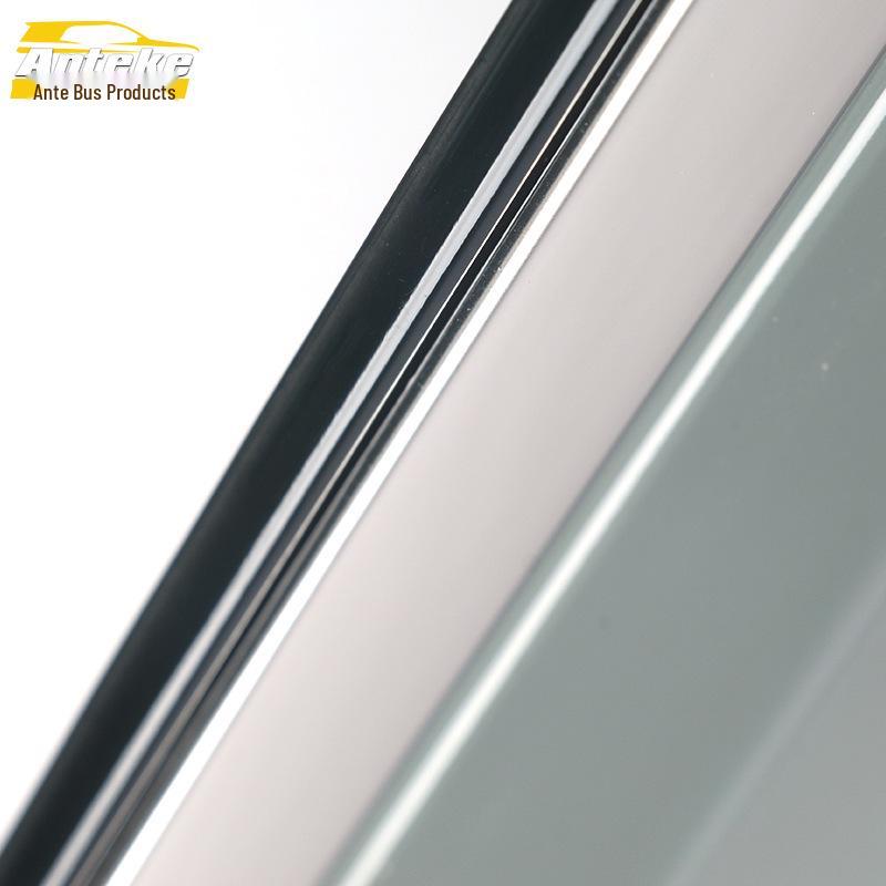 Sonata Rain Deflector: Fits 20 Models, 3D Stainless Steel Trim.