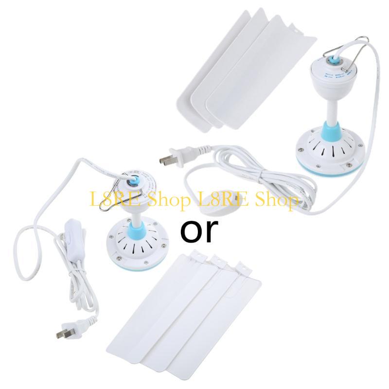 L8RE 220V 15,7 bis 47,2 Zoll Deckenventilator Stiller Elektrischer Hängeventilator für Esszimmer Bett