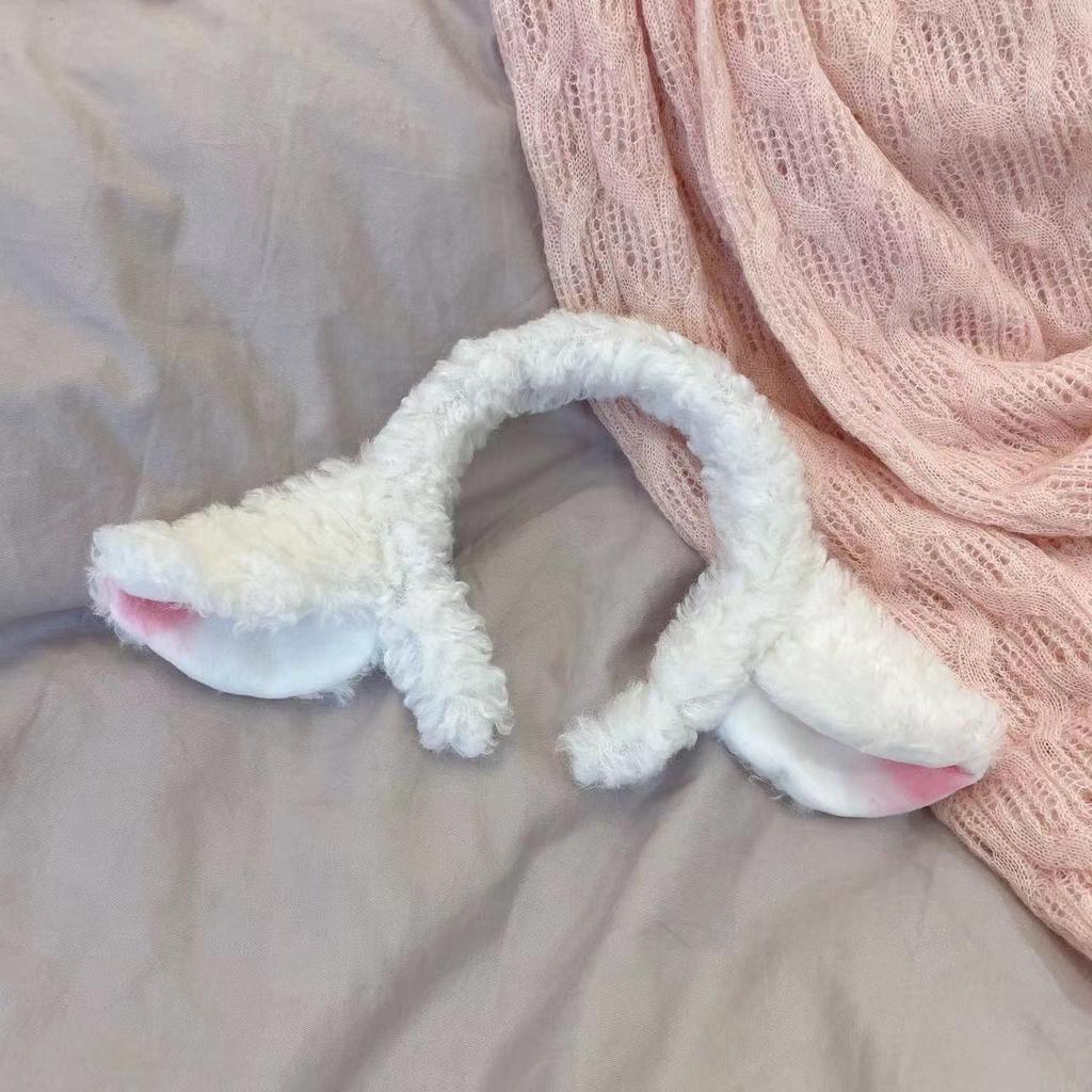 Cartoon Plush Headband: Cute Hair Accessory for Women & Kids, Perfect for Face Washing