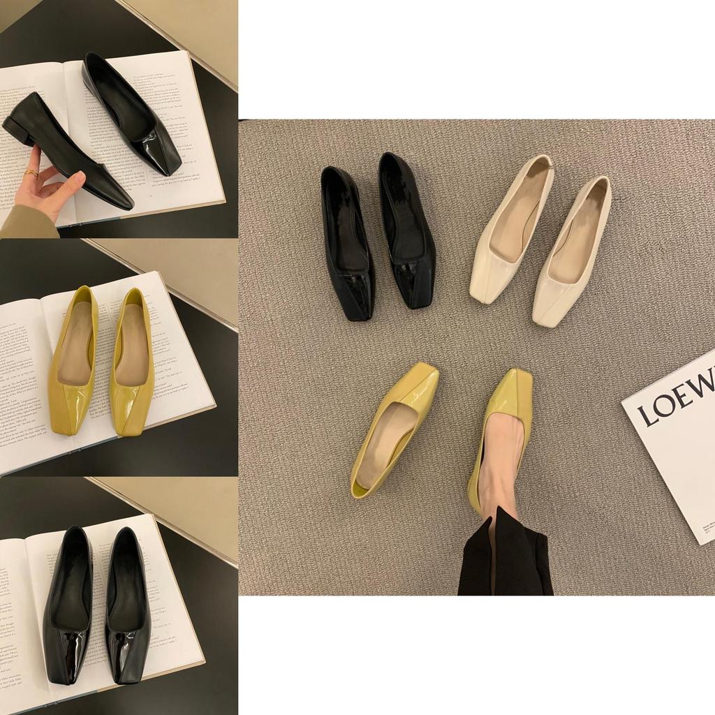 Classic Mary Jane Shoes For Women With Rubber Sole And Mid Heel For Daily Comfort